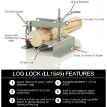 Load image into Gallery viewer, Log Lock™ Heavy Duty (1-1/2" – 4-1/2" Logs)