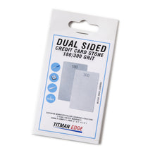 Load image into Gallery viewer, Diamond Credit Card Sharpening Stone 3" x 2"