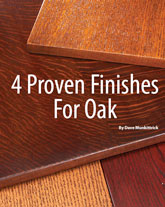 Tips & Techniques for Fantastic Oak Finishes