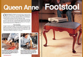 Load image into Gallery viewer, Queen Anne Footstool/Cabriole Leg Project Download
