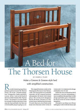 Load image into Gallery viewer, A Bed for the Thorsen House Project Download