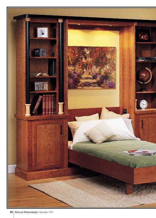 Murphy Bed, Woodworking Project