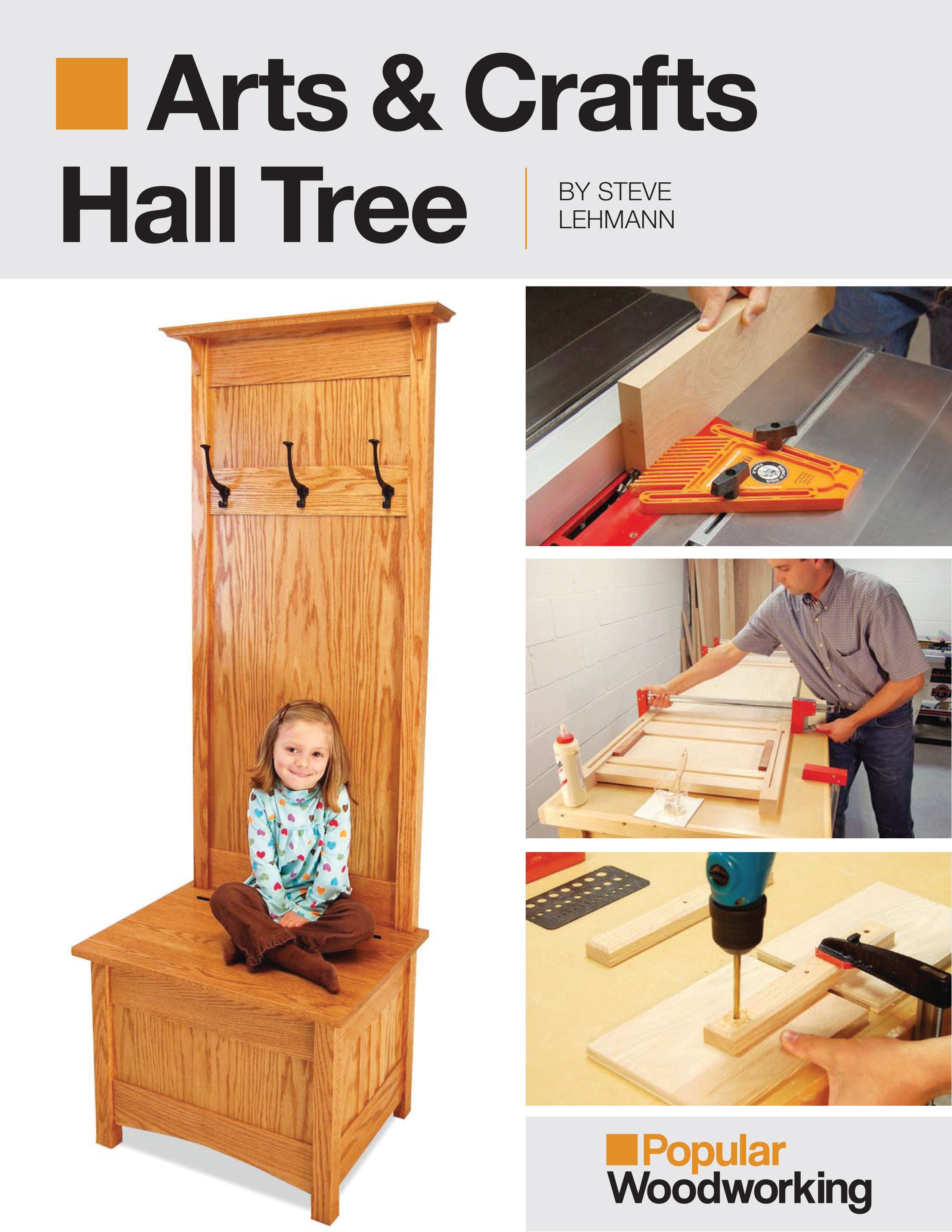 Arts and best sale crafts hall tree