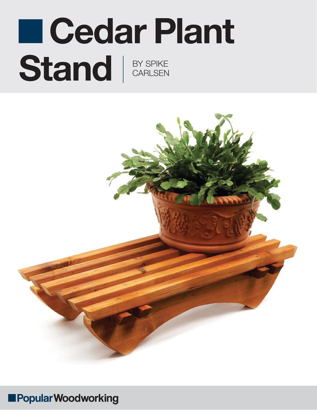 Cedar Plant Stand Project Download
