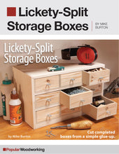 Load image into Gallery viewer, Lickety-Split Storage Boxes Project Download