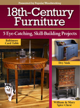 Load image into Gallery viewer, 18th Century Furniture 5 Projects Download