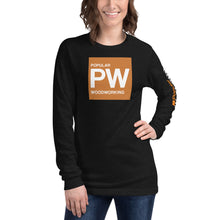 Load image into Gallery viewer, Popular Woodworking Square Logo Long Sleeve T-Shirt