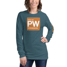 Load image into Gallery viewer, Popular Woodworking Square Logo Long Sleeve T-Shirt