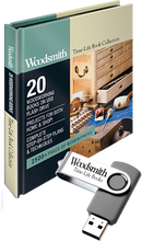 Load image into Gallery viewer, Woodsmith Time-Life Woodworking Book Collection USB Drive
