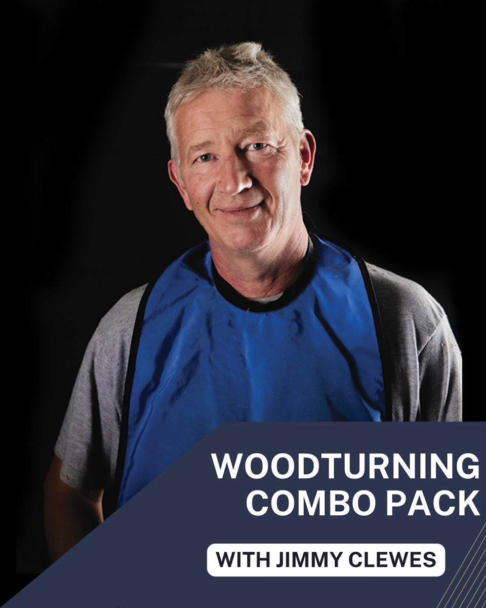 Woodturning Basics with Jimmy Clewes Combo Pack