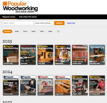 Load image into Gallery viewer, PRESALE: Popular Woodworking Complete Issue Archive 2025 USB Drive
