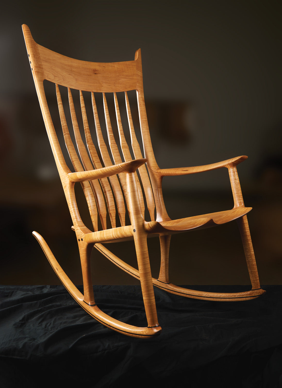 Round Rocker Designs Charles Brock Sculptured Rocker Plan – Popular Woodworking