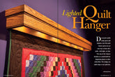 Lighted Quilt Hanger Project Download