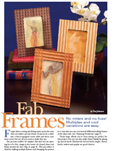 Fab Picture Frames Project Download – Popular Woodworking