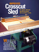 Improved Crosscut Sled Project Download