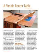 A Simple Router Table Project Download