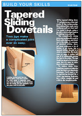 Master A Technique: Tapered Sliding Dovetails Digital Download