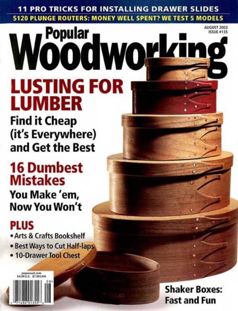 Popular Woodworking August 2003 Digital Edition