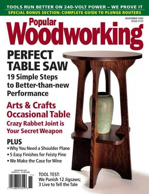 Popular Woodworking November 2003 Digital Edition