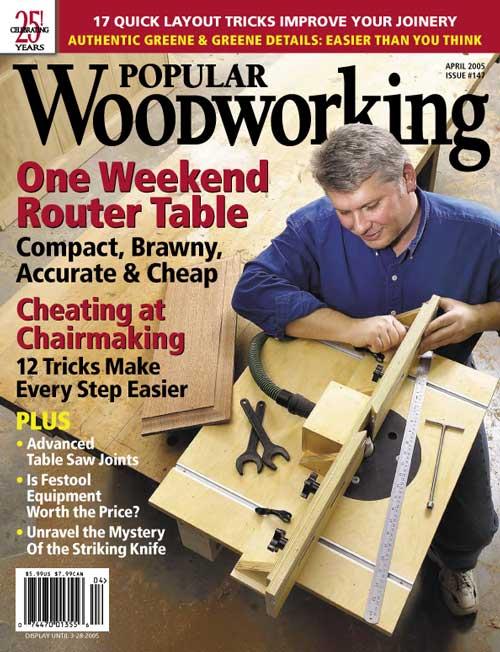 Popular Woodworking April 2005 Digital Edition