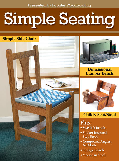 Simple Seating 8 Projects Download – Popular Woodworking