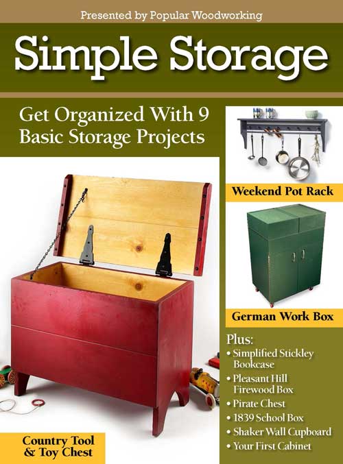 Simple Storage Plan Simple Storage 9 Projects Download – Popular Woodworking