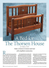 Load image into Gallery viewer, A Bed for the Thorsen House Project Download
