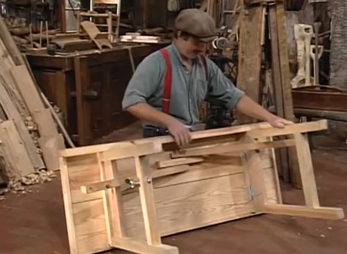 The Woodwright's Shop, Season 15, Episode 8 - Folding Workbench, Part 1 Video Download