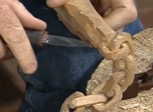 The Woodwright's Shop, Season 17, Episode 2 - Whittling Chains & Ball in Cage Video Download