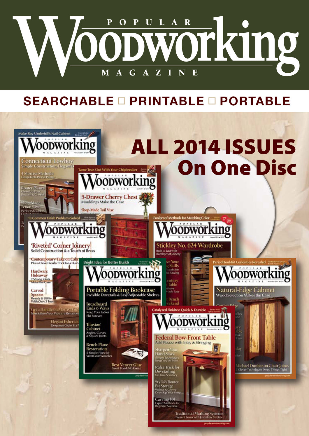Popular Woodworking Magazine 2014 Collection Digital Edition