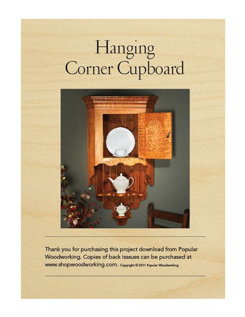 Hanging Corner Cupboard Project Download