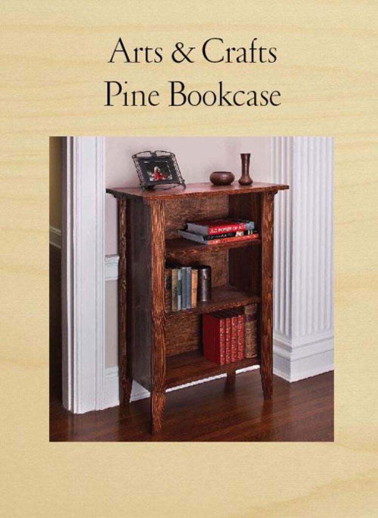 Pine Bookcase Project Download