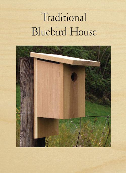 Traditional Bluebird Birdhouse Project Download