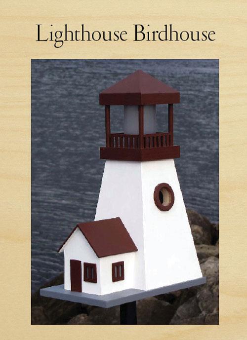 Lighthouse Birdhouse Project Download Popular Woodworking   V7261 