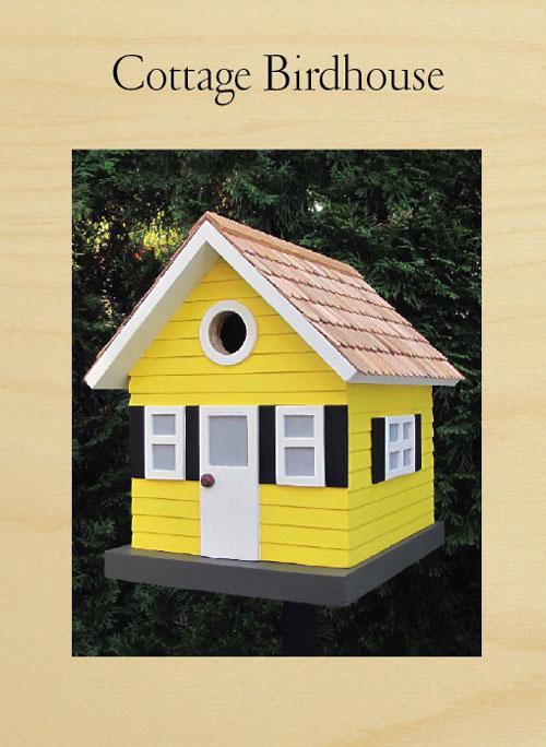 Cottage Birdhouse Project Download