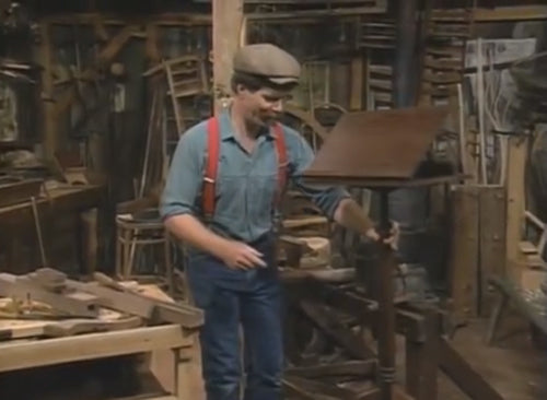 The Woodwright's Shop, Season 13, Episode 1 - English Walnut Music Stand Video Download
