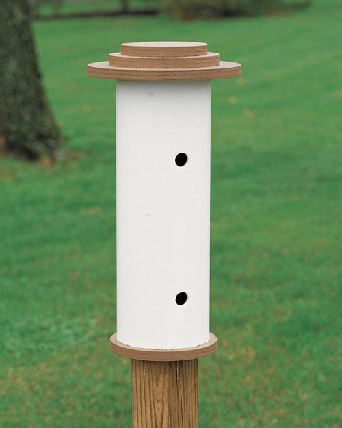 Pygmynuhatch Pipe Birdhouse Project Download