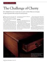 Flexner on Finishing: The Challenge of Cherry Digital Download
