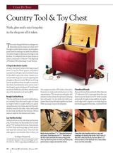 Country Tool & Toy Chest Project Download