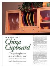 Hanging China Cupboard Project Download