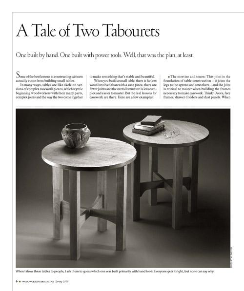 A Tale of Two Tabourets Digital Download