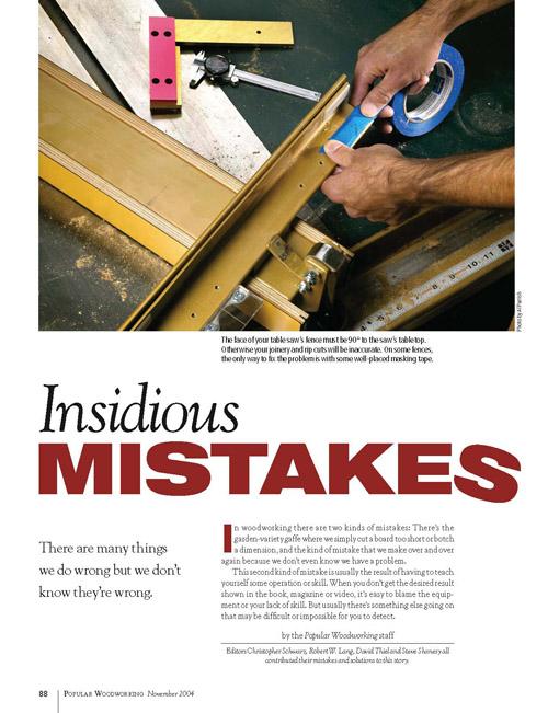 Insidious Workshop Mistakes  Digital Download