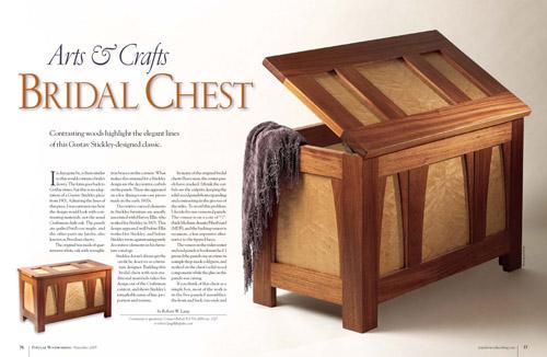 Arts & Crafts Bridal Chest Project Download