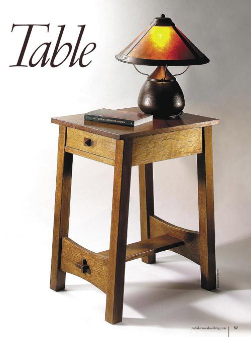 The Lost Stickley Side Table Project Download