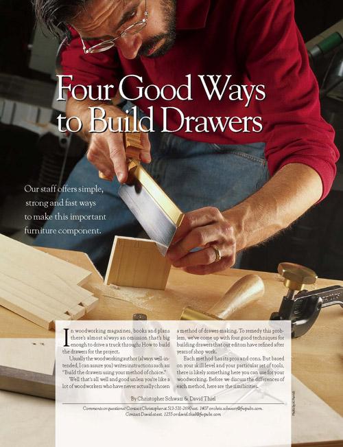 Four Good Ways to Build Drawers Project Download