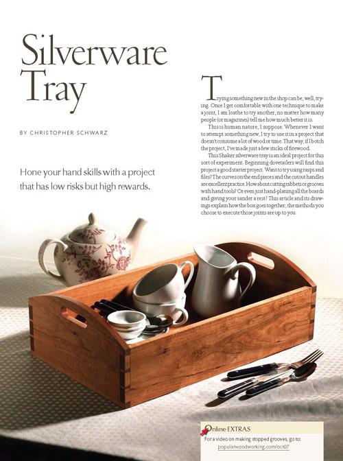 Silverware Tray Project Download