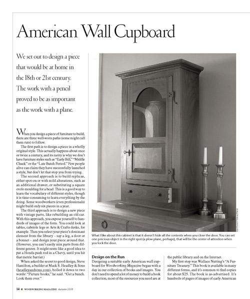 American Wall Cupboard Project Download
