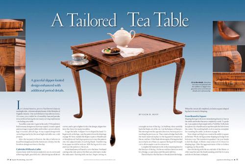 A Tailored Tea Table Project Download