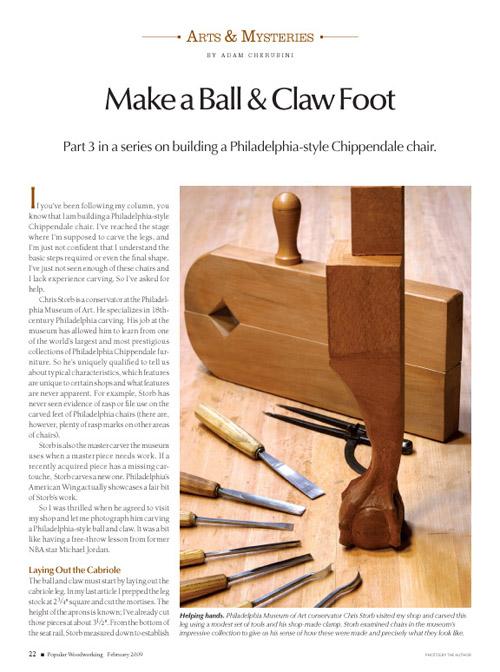 Arts & Mysteries: Make a Ball and Claw Foot  Digital Download