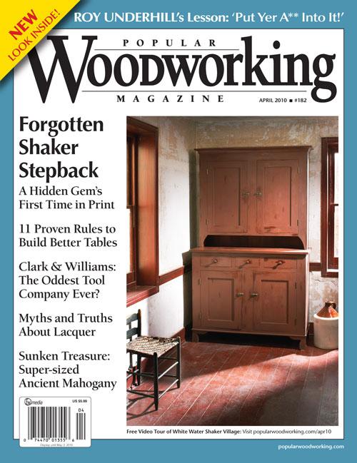 Popular Woodworking Magazine April 2010 Digital Edition